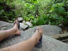 I cant recommend doing long hiking trips with Flip-Flops