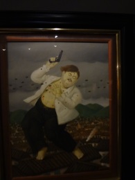 The death of Pablo Escobar in Medellín from Botero