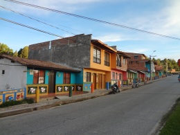 the colored town of Guatapé