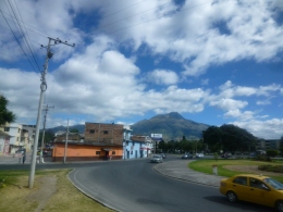 First landscape in Ecuador